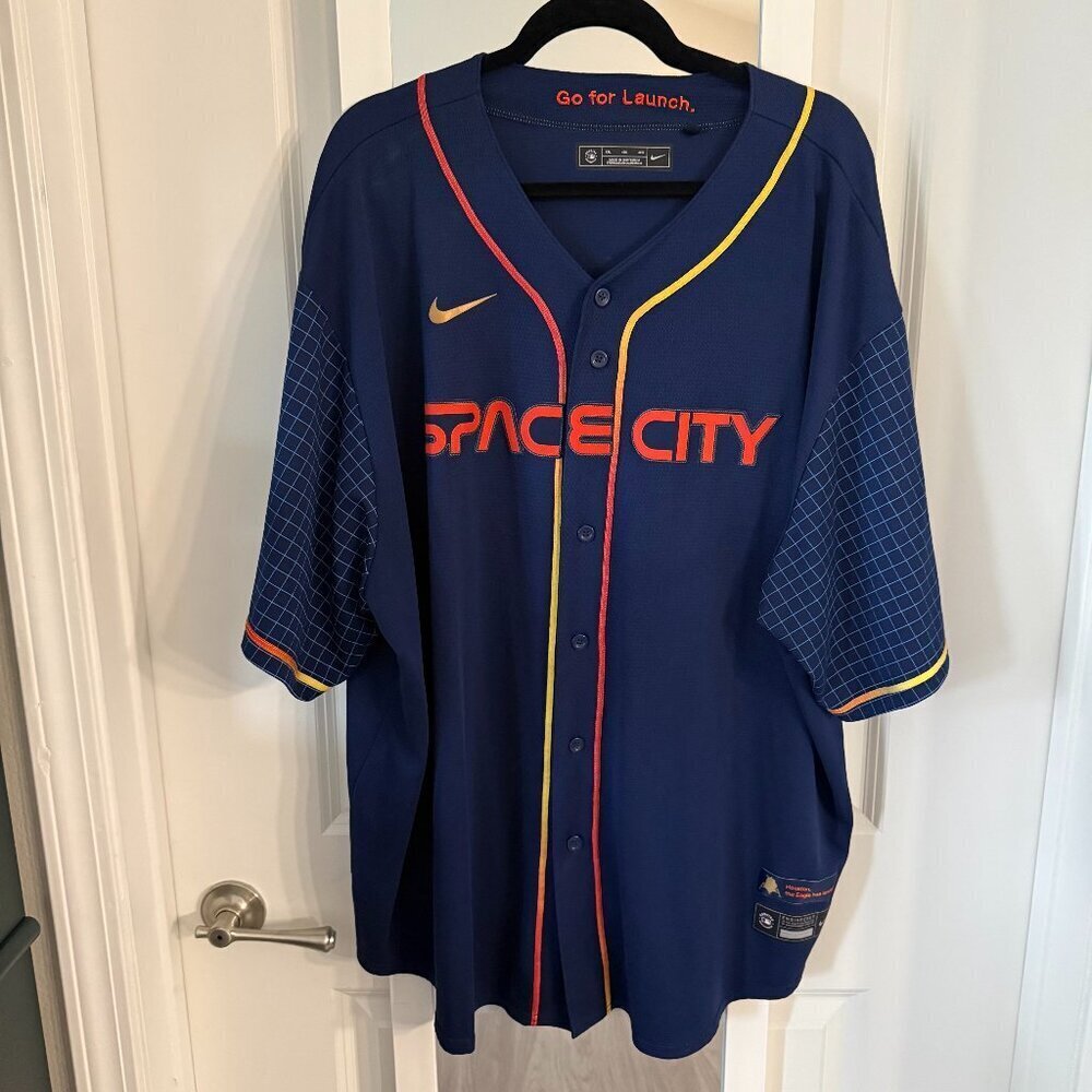 Nike Houston Astros Space City Jersey 4XL MLB Genuine Merchandise